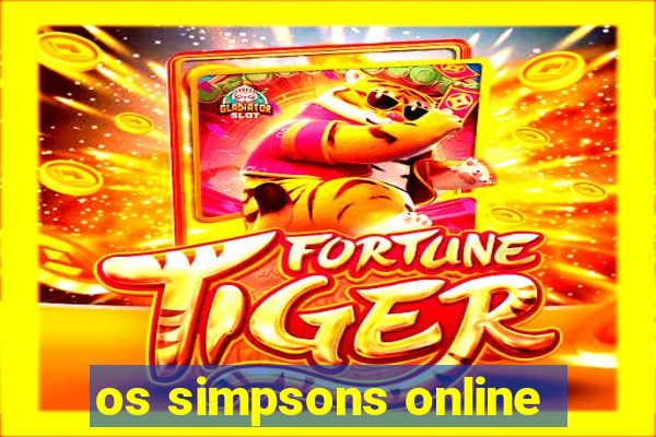 os simpsons online